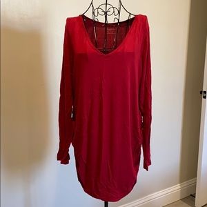 Motherhood Maternity XL V-Neck Long Sleeve Shirt